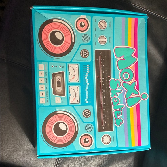 Moxi Women's Athletic Shoes - Pink and Blue - Picture 1 of 2